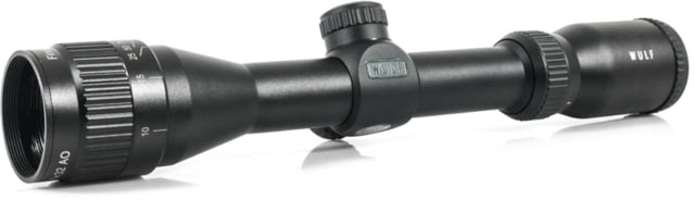 Wulf Optics Fireball 2-7x32 AO Rifle Scope 1in Tube Second Focal Plane Half Mil-Dot Reticle Black - Wulf Optics