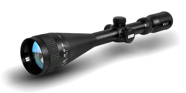 Wulf Optics Fireball LR 4-16x50mm 1 inch Tube Rifle Scope Second Focal Plane Half Mil-Dot Reticle Black - Wulf Optics