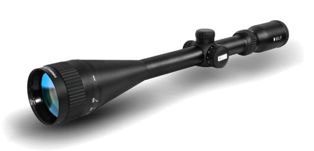 Wulf Optics Fireball LR 6-24x50mm 1 inch Tube Rifle Scope Second Focal Plane Half Mil-Dot Reticle Black - Wulf Optics