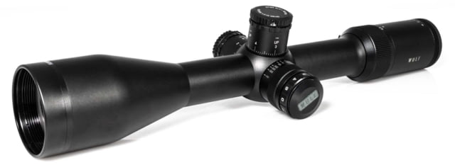 Wulf Optics Hurricane 4.5-18x50 Rifle Scope 30mm Tube Second Focal Plane Red/Green Half Mildot Reticle Black - Wulf Optics