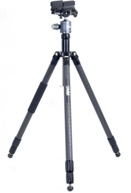 Wulf Optics RAPTOR Carbon Fibre Tripod Shooting System w/ Ball Head Gun Clamp and Arca Adapter Kit Grey - Wulf Optics