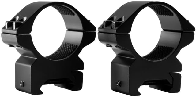 Wulf Optics 30mm Tube Match Mount Rings Picatinny Med Black Small
