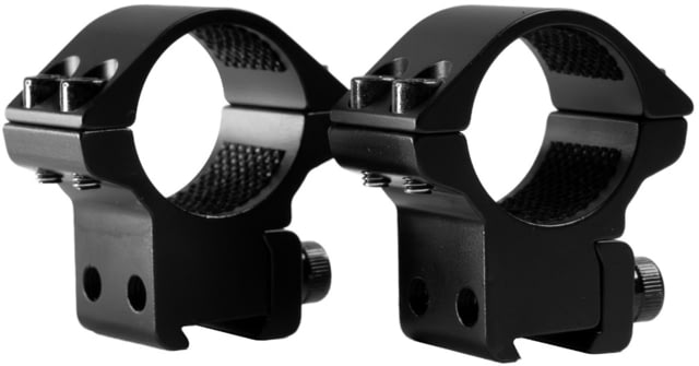 Wulf Optics 9/11mm / 1in Tube Match Mount Rings Med Black Small
