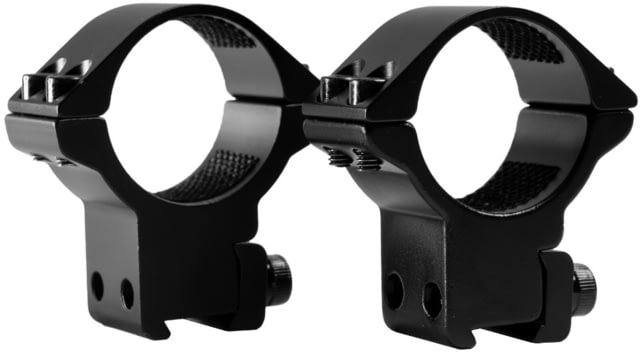 Wulf Optics 9/11mm / 30mm Tube Match Mount Rings High Black Small