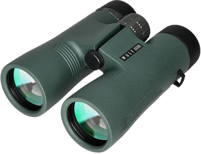 Wulf Optics Ascend 10x42mm BAK4 Prism Binoculars Green Medium