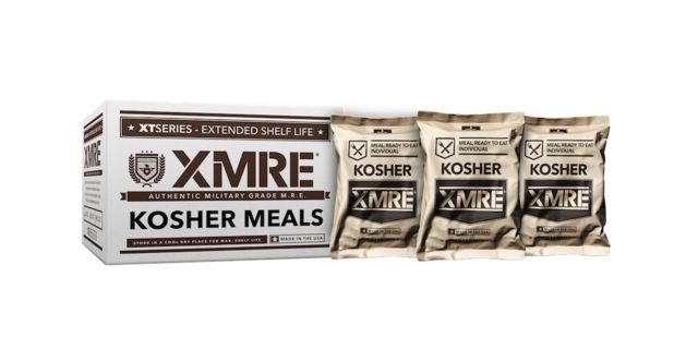 XMRE Kosher 1300XT MRE, Case of 6 Rations, XMKOSH
