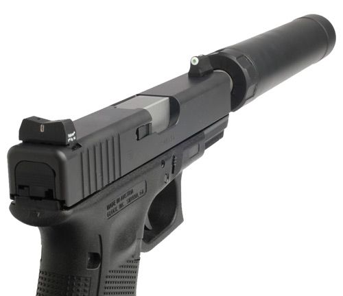 XS Sight Systems DXT Standard Dot for Glock Suppressor Height 2021293030S3741 - XS Sights