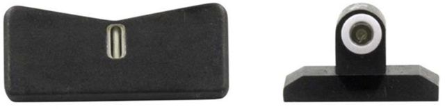 XS Sight Systems DXT Standard Dot Pistol Sight Colt Govt. 5in Matte Black Standard - XS Sights