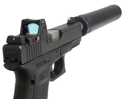 USED XS Sight Systems DXW Big Dot for Glock Suppressor Height 20,21,29,30,30S,37,41 GL-0005S-3, EDEMO1, Condition Parts Only/Salvage, Defective by USA XS Sight Systems Pistol Sights