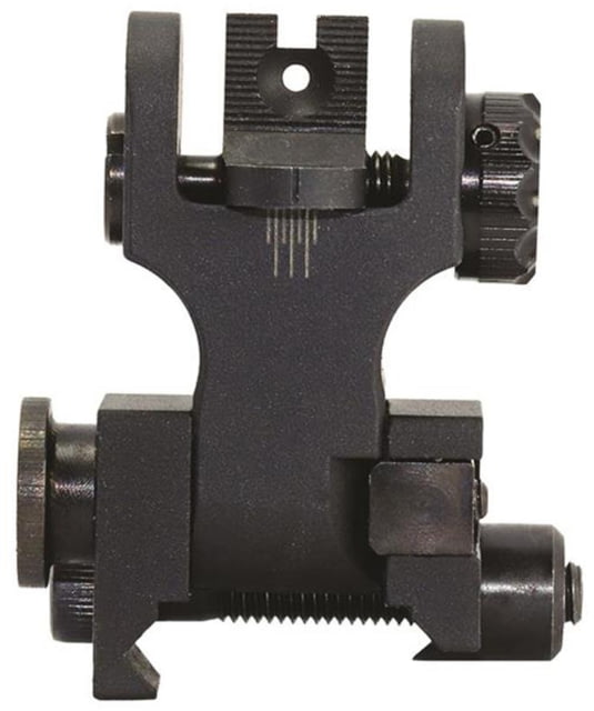 XS Sight Systems Folding Rear Rifle Tritium Sight CSAT Aperture Matte Black Standard - Xs Sight Systems
