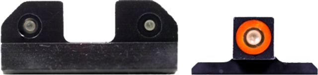 USED XS Sight Systems R3D Night Sights Tritium Orange Smith & Wesson M&P/ M&P M2.0 Black SW-R032S-6N EDEMO1 Used Condition Fair - XS Sights