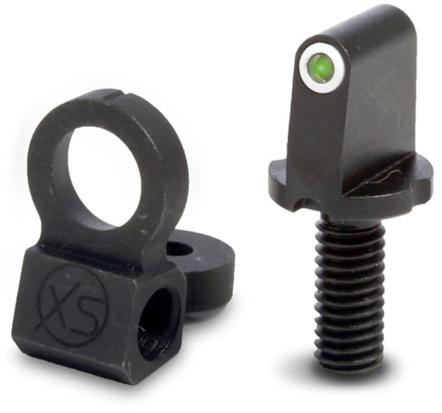 XS Sight Systems Same Plane Rear w/Standard Dot Tritium Front Rifle Sights AR Mil-Spec Matte Black Standard - XS Sights