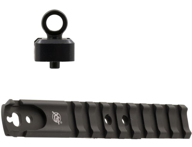 USED XS Sight Systems Shotrail w/Ghost Ring Mossberg 500 590 930 Matte Black Standard  EDEMO2 Condition Parts Only/Salvage Defective - Xs Sight Systems
