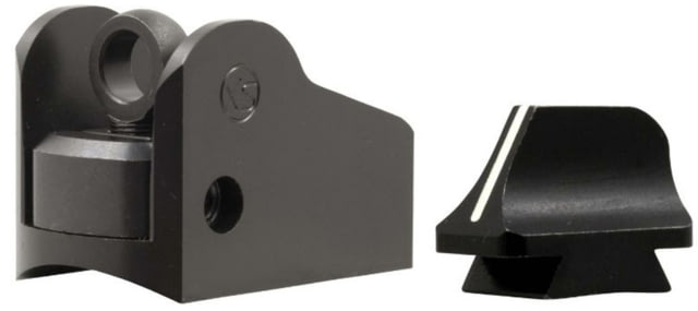 XS Sight Systems Winged Ghost Ring w/White Stripe Front Sight Mossberg 500 590 930 Matte Black Standard - Xs Sight Systems