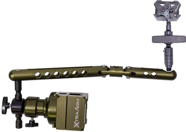 XtraArm Side by Side Shooting System Ballhead-Ugrip Black - Xtraarm