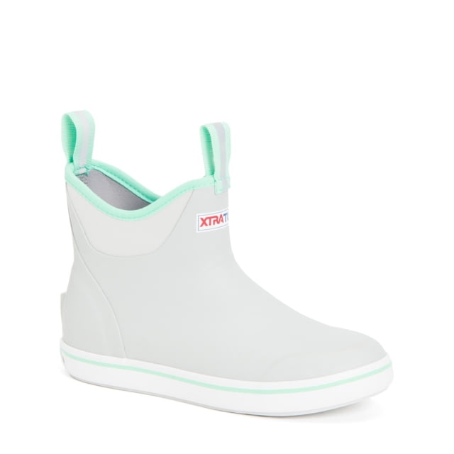 Xtratuf 6 in Ankle Deck Boot - Women's Gray 5 - Xtratuf
