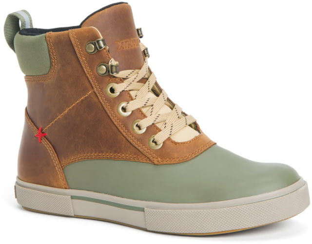 Xtratuf Leather Ankle Deck Boot Lace Shoe - Women's Cathay Spice/Burnt Olive 5.5