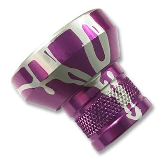 Precision Hardcore Gear Powder Funnel .50 Caliber 6061 Aluminum Purple - Precision Hardcore Gear