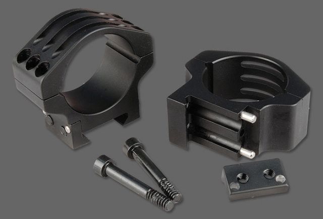 Precision Hardcore Gear Ranger Tactical Rings - 34MM Low Black - Precision Hardcore Gear