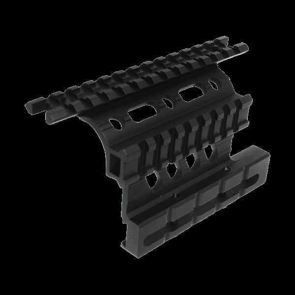 XTS AK Double Rail Side Mount Black - Xts