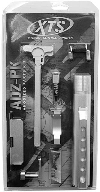 XTS Anodized Parts Kit Silver - Xts