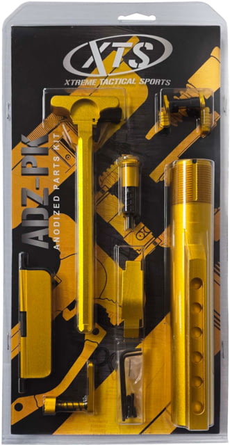 XTS AR-15 Anodized Colored Parts Kit Gold - Xts