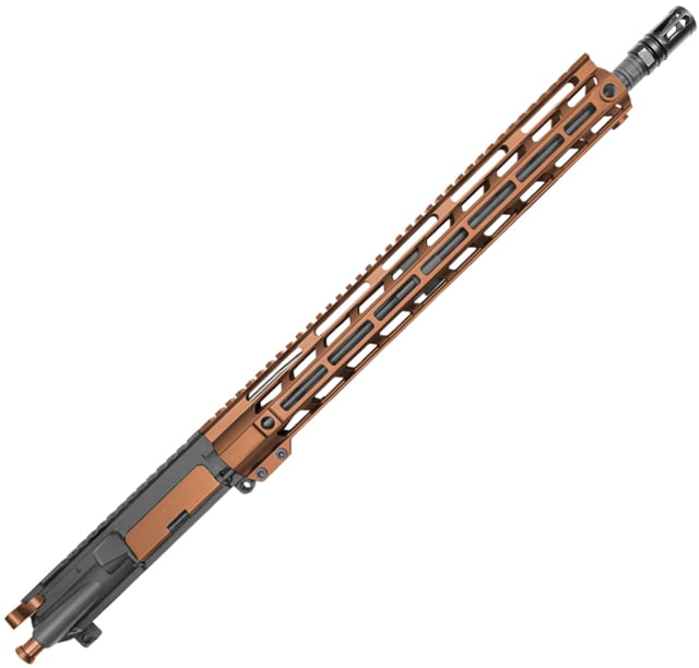 XTS Complete Upper Receiver w/o BCG AR-15 300 BO 24.75in 16in Barrel Carbine 1-8 Twist 5/8x24 Thread M-LOK Bird Cage Black Nitride Finish Bronze - Xts