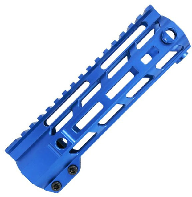 XTS AR-15 M-Lok Rail 7 in Blue - Xts