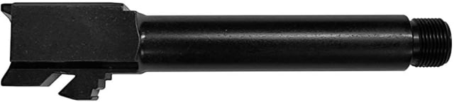 XTS Pistol Barrel Threaded Glock 19 9mm Luger 1/10 Twist 1/2x28 Threads Black Nitride Black - Xts