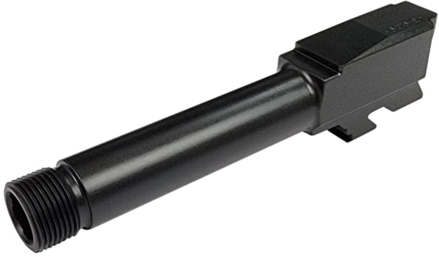 USED XTS Pistol Barrel Threaded Glock 43 9mm Luger 1-10 Twist 1/2x28 Thread Black Nitride Black One Size G43-BART - Xts