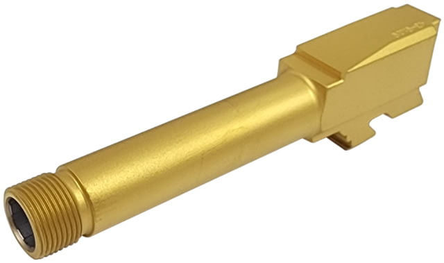 USED XTS Pistol Barrel Threaded Glock 43 9mm Luger 1-10 Twist 1/2x28 Thread Tin Gold One Size G43-BART-G - Xts