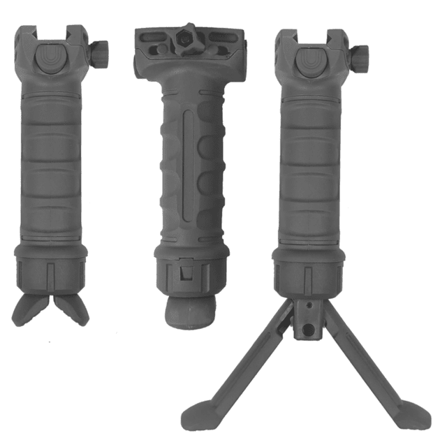 USED XTS Tactical Bipod Foregrip Black GB-08 EDEMO2 Used Condition Like New - Xts