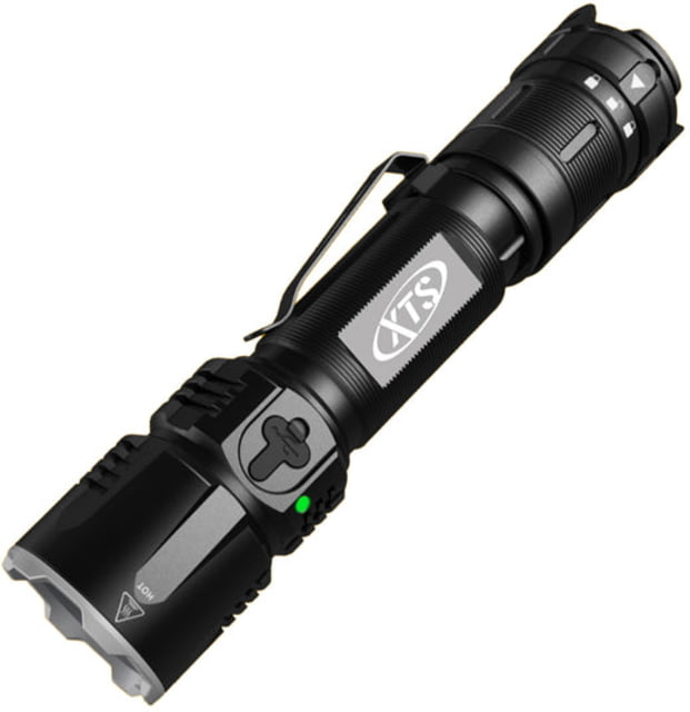 XTS Tactical Flashlight 1800 Lumens Black - Xts