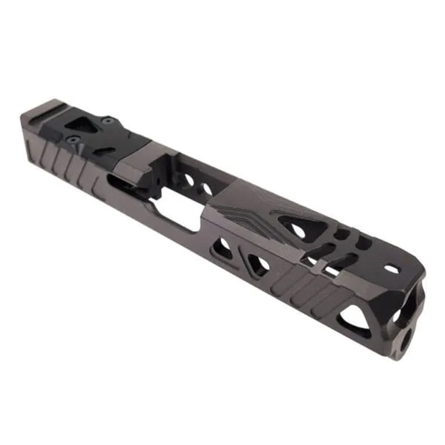 XTS Triangle Windows Glock 19 RMR Cut Slide Grey - Xts