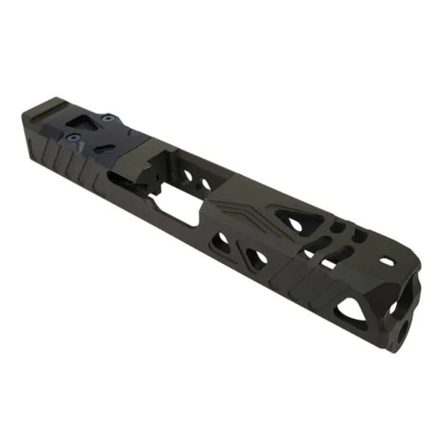 XTS Triangle Windows Glock 19 RMR Cut Slide Olive Drab Green - Xts