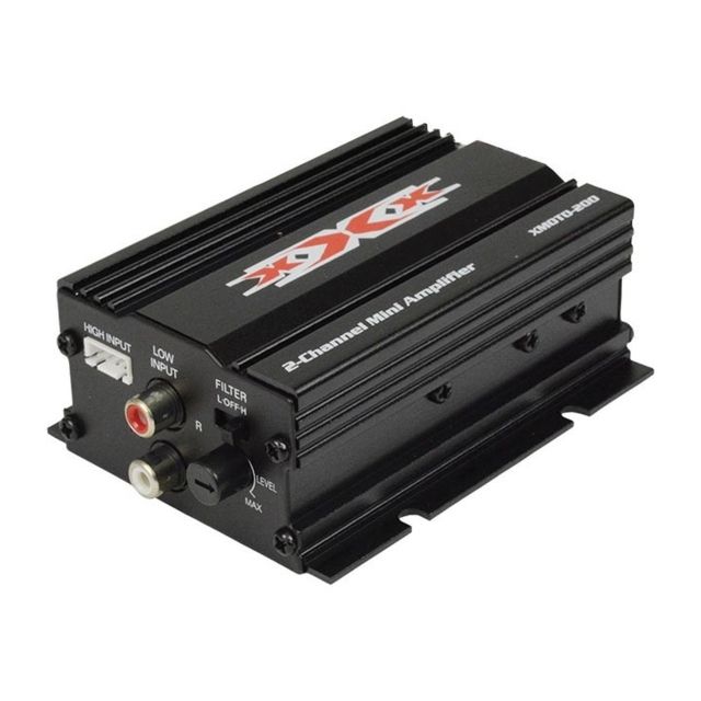 XXX 2 Channel Mini Amplifier Black - Xxx