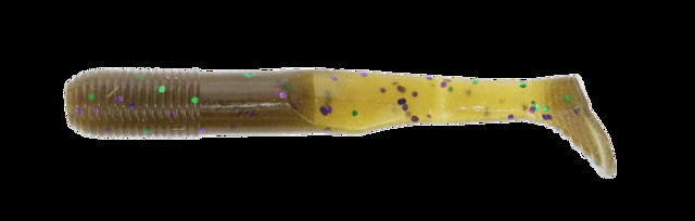 Yamamoto Baits 3.5in Swimming Senko 7 Pack 3.5in Green Pumpkin-Green-Purple