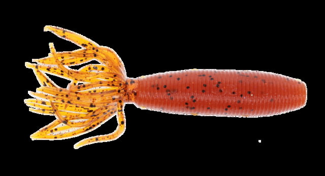 Yamamoto Baits Fat Ika Creature Bait 10 4in Fire Craw