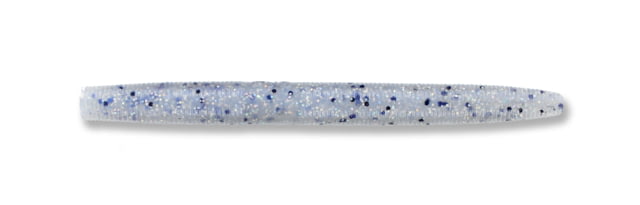 Yamamoto Baits Senko Worm 10 4in Blue Pearl with Large Black & Hologram