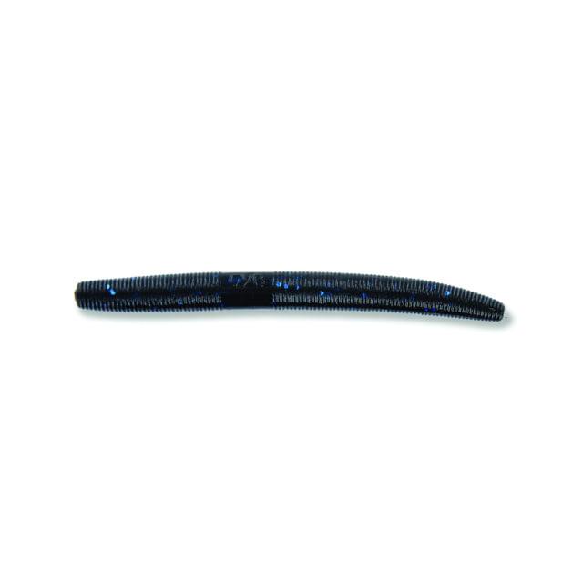 Yamamoto Baits Senko Worm 5 7in Black with Blue