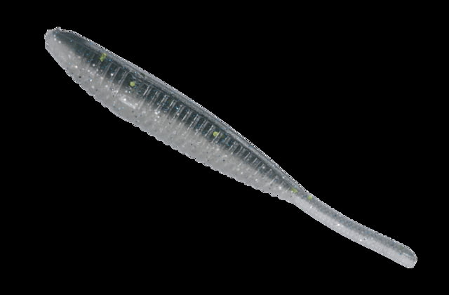 Yamamoto Baits Shad Shape Worm 3.75in Green Gizzard