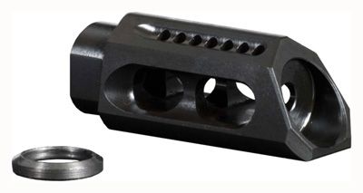 USED Yankee Hill Machine Slant Muzzle Brake/comp 6.8/7.62/9mm 1/2x36 Threads - Yankee Hill Machine