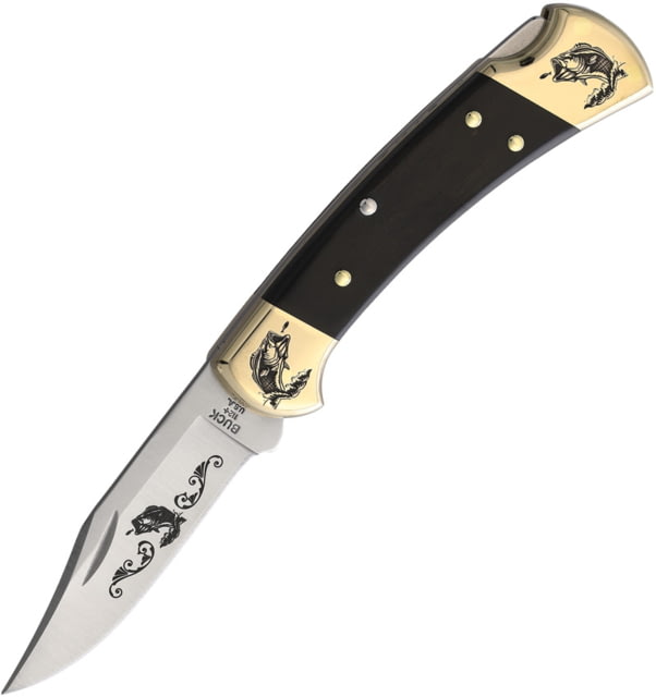 Yellowhorse Custom Buck 112 Lockback Bass - Yellowhorse