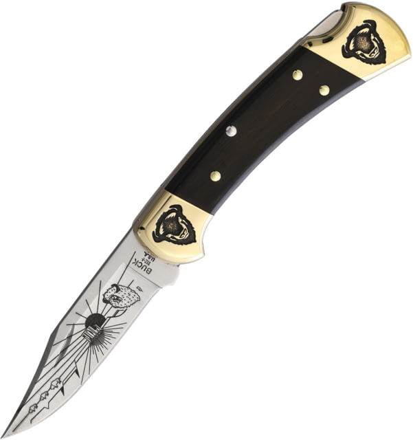 Yellowhorse Custom Buck 112 Lockback Buff - Yellowhorse