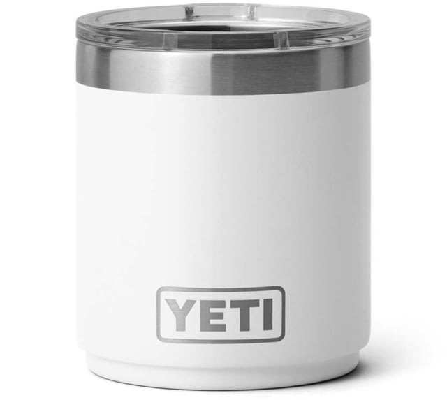 Yeti Yeti Rambler 10 oz Ceramic Lining Lowball 2.0 w/MagSlider Lid White - $25.00 at Optics Planet