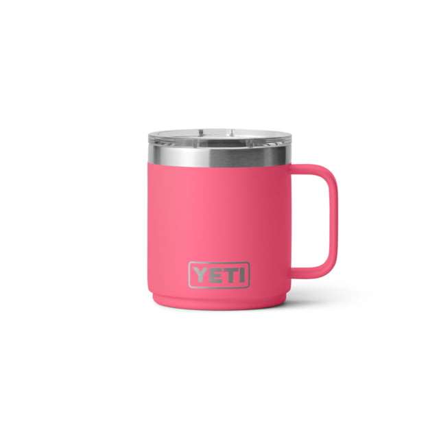 Yeti Rambler 10 oz Mug w/MagSlider Lid, Tropical Pink, 10 oz, 21071502983 by USA Yeti Hydration Cups & Mugs