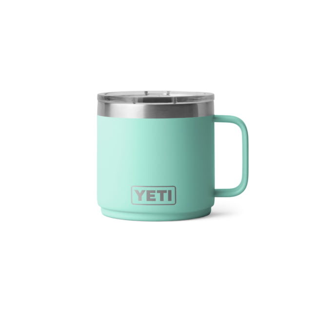 Yeti Rambler 14 oz Mug 2.0 w/MagSlider Lid, Seafoam, 21071502807 by USA Yeti Hydration Cups & Mugs