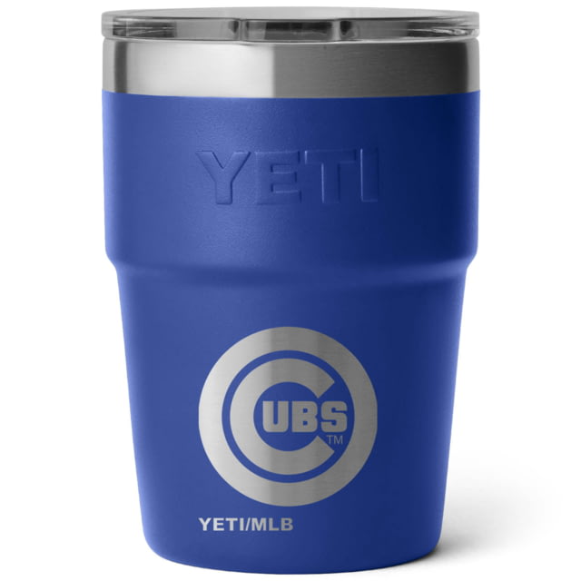 Yeti Rambler 16 oz Stackable Cup - MLB Chicago Cubs Team Blue