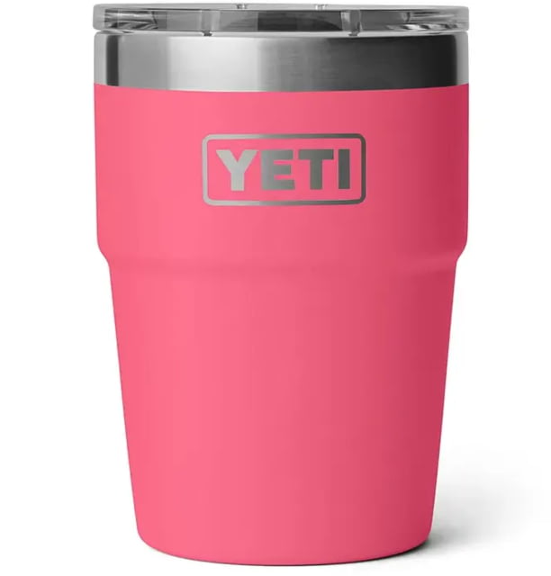 Yeti Rambler 16 oz Stackable Cup w/Magslider Lid Tropical Pink