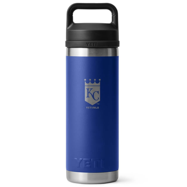 Yeti Rambler 18 oz Water Bottle with Chug Cap - MLB Kansas City Royals Team Blue